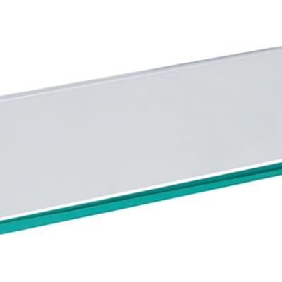 Prateleira de Vidro Glass Reta Suporte Injetado 600X200X8 Mm