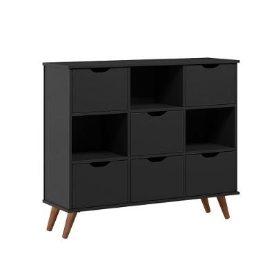 Nicho Organizador C/ 6 Gavetas Q01 Preto/Preto