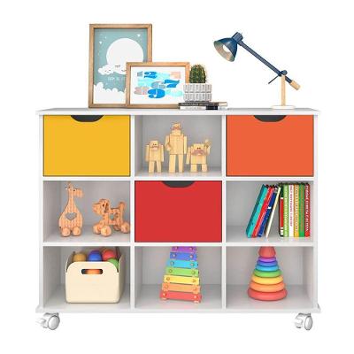 Nicho Organizador C/ 3 Gavetas Q01 Branco/Colorido