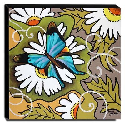 Quadro De Pintura Decorativo 60X60Cm-1689