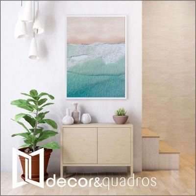 Quadro Praia 60x90 Cm Adesivo Fotográfico