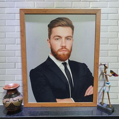 Quadros Barba Barbearia 35cmx45cms Modelo 6