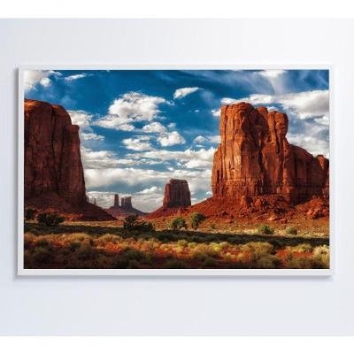 Quadro Deserto Do Atacama 90x60 Cm Tecido Canvas