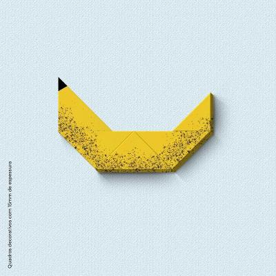 Banana Quadro Com 5 Peças 15Mm Ultra-Brilho