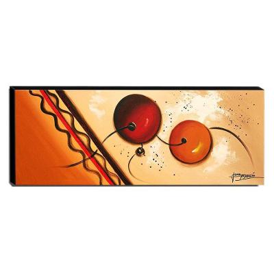 Quadro De Pintura Abstrato 40x105cm-1675