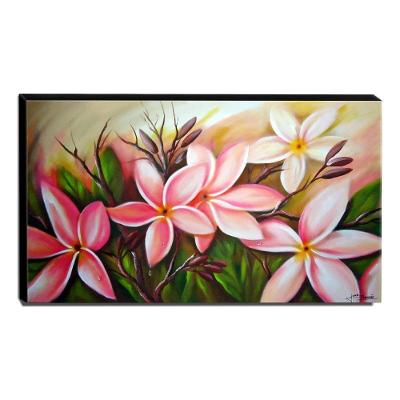 Quadro De Pintura Jasmim Manga 70x120cm-0819