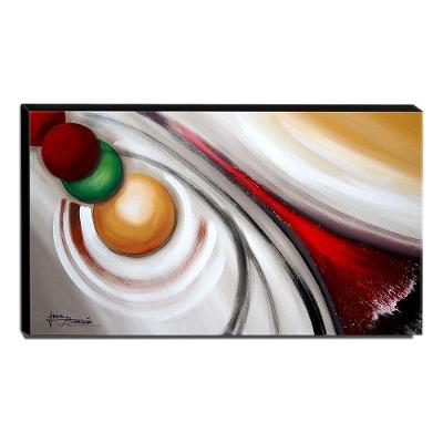 Quadro De Pintura Abstrato 70x120cm-1669
