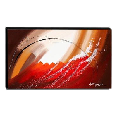 Quadro De Pintura Abstrato 70x120cm-1573