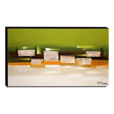 Quadro De Pintura Abstrato 70x120cm-1793