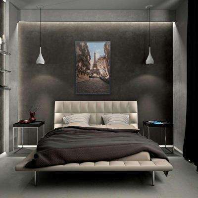 Quadro Torre Eiffel 80x120 Cm Tecido Canvas