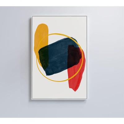 Quadro Artes Em Círculos 60x90 Cm Tecido Canvas