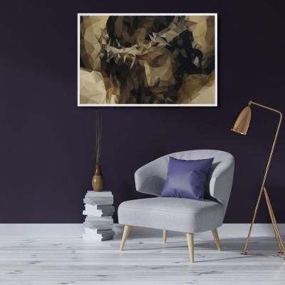 Quadro Jesus Cristo 60x40 Cm Tecido Canvas