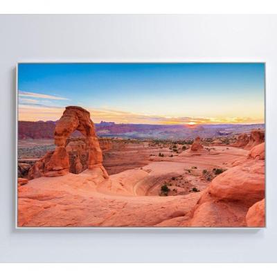 Quadro Parque Nacional Dos Arcos Utah 120x80 Cm Tecido Canvas
