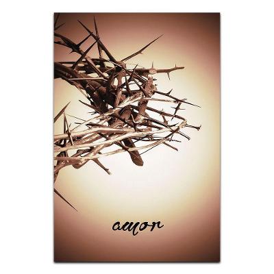 Conjunto Quadros Decorativos 3 Pçs 40x60 Foi Por Amor