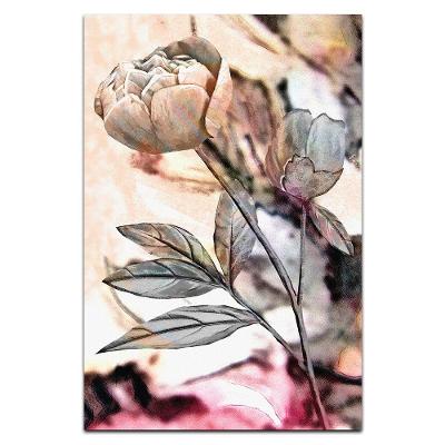 Kit Placas Quadros Decorativos 3 Pçs Mdf 20x30 Floridas