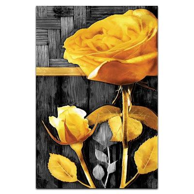 Kit Placas Quadros Decorativos 3 Pçs Mdf 20x30 Floridas