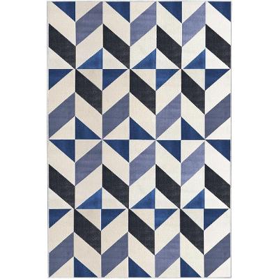Tapete Para Sala Lyre Azul 2,00x3,00 São Carlos