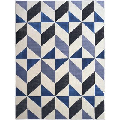Tapete Para Sala Lyre Azul 2,00x2,50 São Carlos