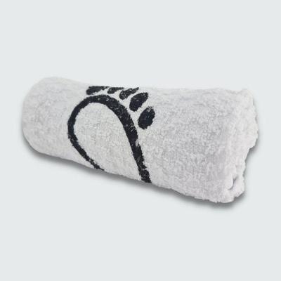 Tapete Piso Atoalhado Austria (45 X 70) Cm-Branco Branco