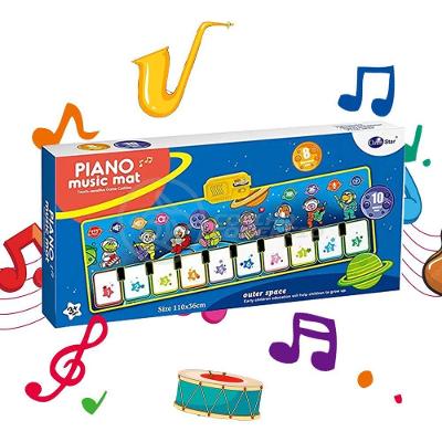 Tapete Musical Infantil Piano Music Mat Touch Animais Para C