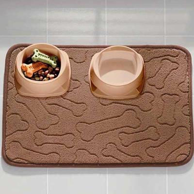 Tapete Pet Buettner Para Comedouro Pet 30Cm X 40Cm Marrom