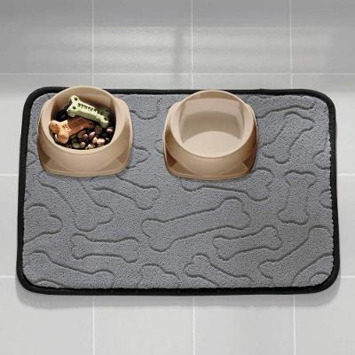 Tapete Pet Buettner Para Comedouro Pet 30Cm X 40Cm Cinza