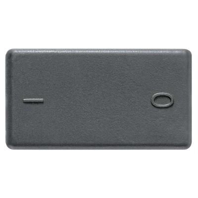 Módulo Interruptor Bipolar Simples Tramontina Izyflat 10 A 250 V Grafite Tramontina