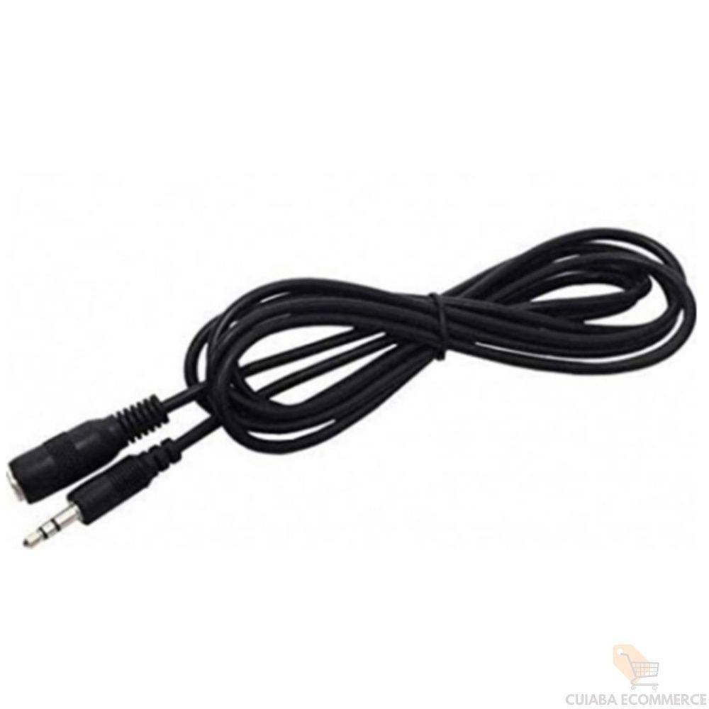 Cabo P2-macho Para J2 Fêmea Estéreo 1,5m: Conexão Versátil - 2