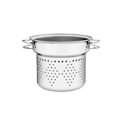 Cozi-pasta Tramontina Solar Em Aço Inox 24 Cm 8 L Tramontina