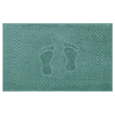 Toalha De Piso Pezinho 100% Algodão 45x68cm Appel Verde Inglês
