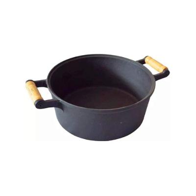 Caçarola Ferro Fundido 2 Alças Sem Tampa 10,8 Lt