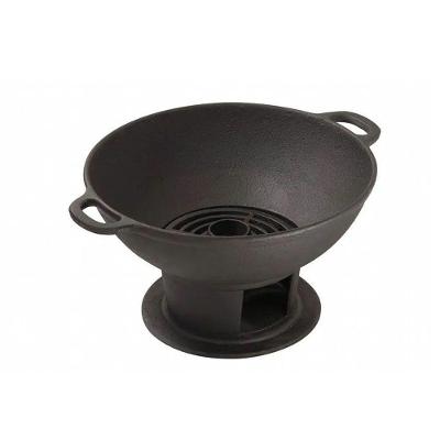 Bojo Base Cálice Ferro Fundido da Gengis-kan Libaneza 32 Cm