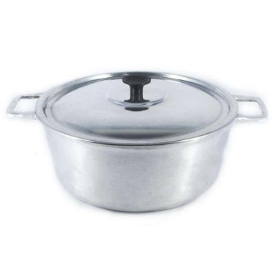 Caçarola Panela Polida Alça Alumínio Fundido 38cm