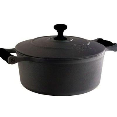 Caçarola de Ferro Alça de Silicone Preto 1,5L 18cm Libaneza