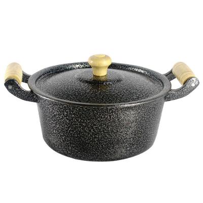 Caçarola Reta Alumínio 20cm Preto