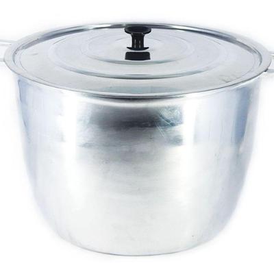 Caldeirão Alça de Alumínio Polido com Tampa 16,7L 34cm