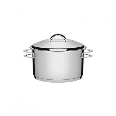 Caçarola Solar Funda 20 Cm 3,6 L Em Aço Inox Tramontina 