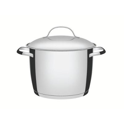 Caldeirão Allegra Aço Inox Fundo Triplo 20Cm 4,4L Tramontina