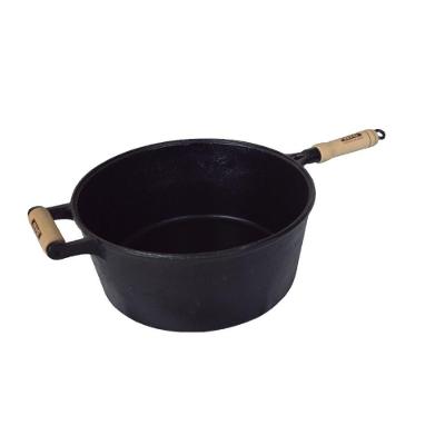 Caçarola De Ferro Fundido Com Cabo Sem Tampa - 3,5 Lt.