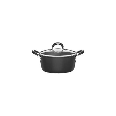 Caçarola Tramontina Mônaco Induction Alumínio Antiaderente Starflon Preto 22 Cm 3,5 L Tramontina