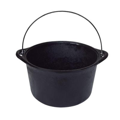 Panela Ferro Fundido Caldeirão Antigo Sem Tampa N° 24 4L