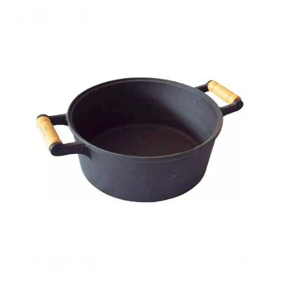 Caçarola De Ferro Fundido 2 Alças Sem Tampa - 3,5 Lt.