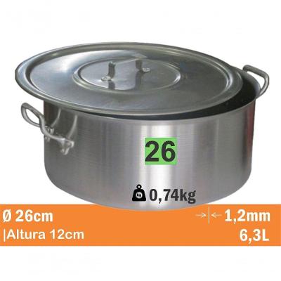 Cacarola Standard Nr 26 6,3L Real 9126