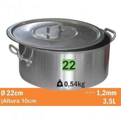 Cacarola Standard Nr 22 3,5L Real 9222