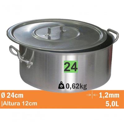 Cacarola Standard Nr 24 5,0L Real 9224