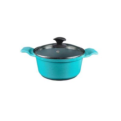 Caçarola Azul Turquesa Antiaderente Cerâmica Javali Aa 30Cm