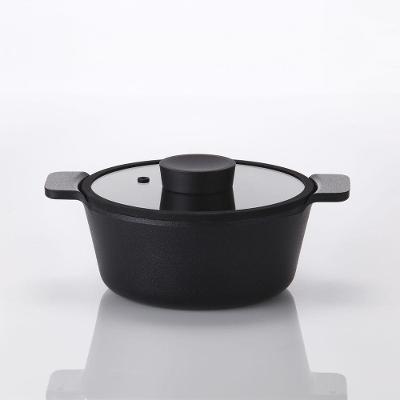 Caçarola 20Cm Neoflam Vulkan Aluminio Injetado Indução Preto