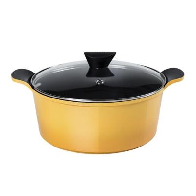 Caçarola Neoflam Venn Aluminio Injetado Amarela 20Cm 2,4L
