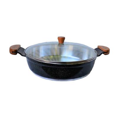 Frigideira Preto Liso Alumínio Fundido Usinado Javaliam 30cm