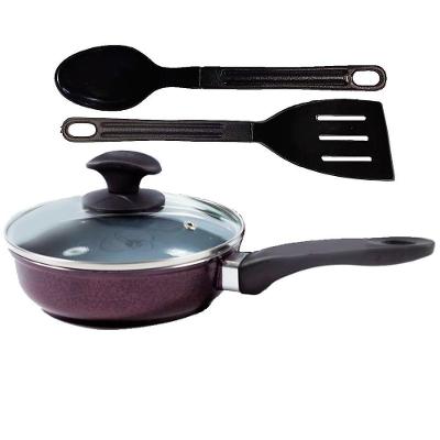 Frigideira Cereja Antiaderente Em Cerâmica Talher 02 Cb 24cm